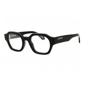 NEW OFF-WHITE EYEGLASSES BLACK UNISEX EYEWEAR OFF-WHITE OERJ07Y STYLE 7Y 1000
